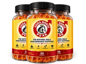 SodaHorsePeak 3-bottle package — 90-day supply, most popular